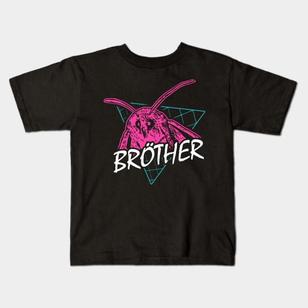 Brother Moth Meme Kids T-Shirt by dumbshirts